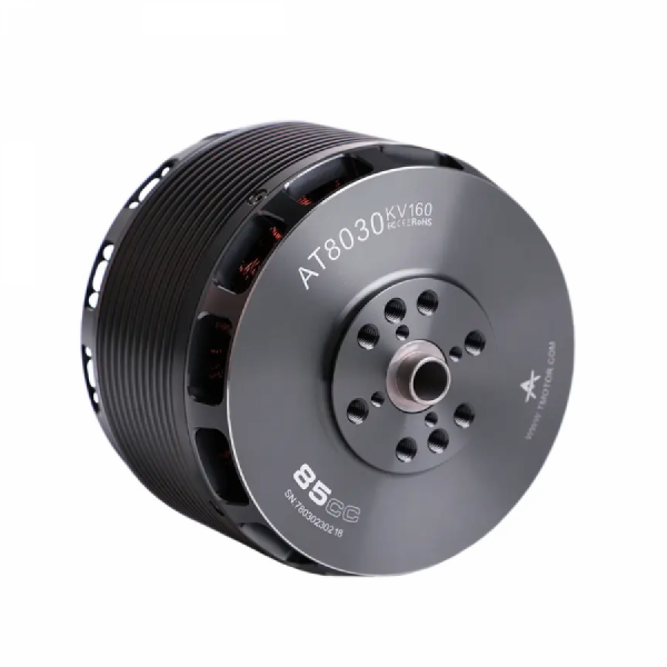디바이스마트,기계/제어/로봇/모터 > 모터류 > BLDC모터 > 브랜드(T-Motor) BLDC모터,T-MOTOR,AT8030 85CC 160KV Long Shaft Motor 모터,A Type / KV160 / 무게 1110g / 규격 Φ90*80.8mm / 모터 단품