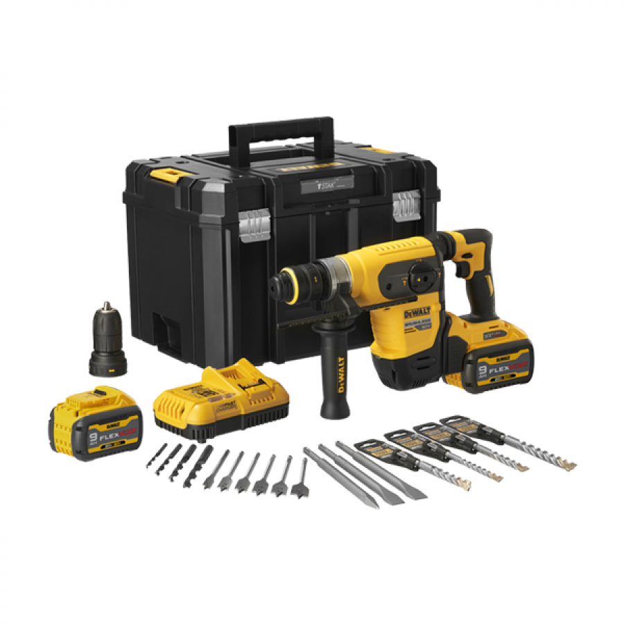 브러쉬리스 SDS PLUS 햄머드릴 DCH417X2 배터리2개 (60V/3.0Ah)