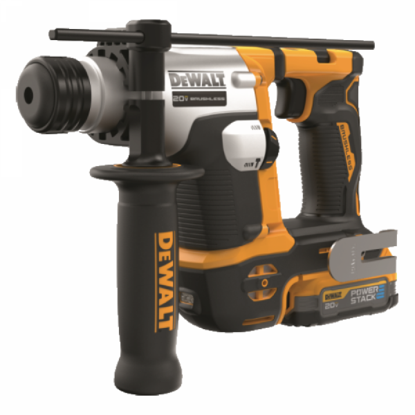 디바이스마트,수공구/전자공구/전동공구 > 전동/엔진공구 > 충전공구 > 충전햄머/파괴햄머,디월트,브러쉬리스 SDS PLUS 햄머드릴 DCH172E2T 배터리2개 (20V/1.7Ah),전압 60V MAX / POWERSTACK™ 1.7Ah XR / 타격세기 1.4J / 무부하회전수 0-1,060 RPM / 분당타격수 0- 4,980 BPM / 무게 1.8Kg 본체만