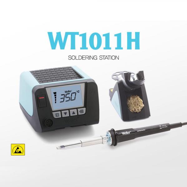 디바이스마트,수공구/전자공구/전동공구 > 전자공구 > 인두기/인두스탠드 > 데스크탑인두기,Weller,WT1011H(200W) 솔더링스테이션,효과적인 인두팁의 교환과 저렴한 비용 / 최대의 열 전달 / 최적의 센서위치와 발열체 / 빠른 반응시간