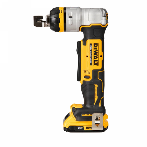 디바이스마트,수공구/전자공구/전동공구 > 전동/엔진공구 > 충전공구 > 충전원형톱/커터,디월트,브러쉬리스 트레이 커터 DCE158N (20V/베어툴),"전압 20V MAX / 용도 케이블 트레이 커터 / 절단능력 최대 작업 깊이 - 6mm  / 무게 2.1Kg 본체만"