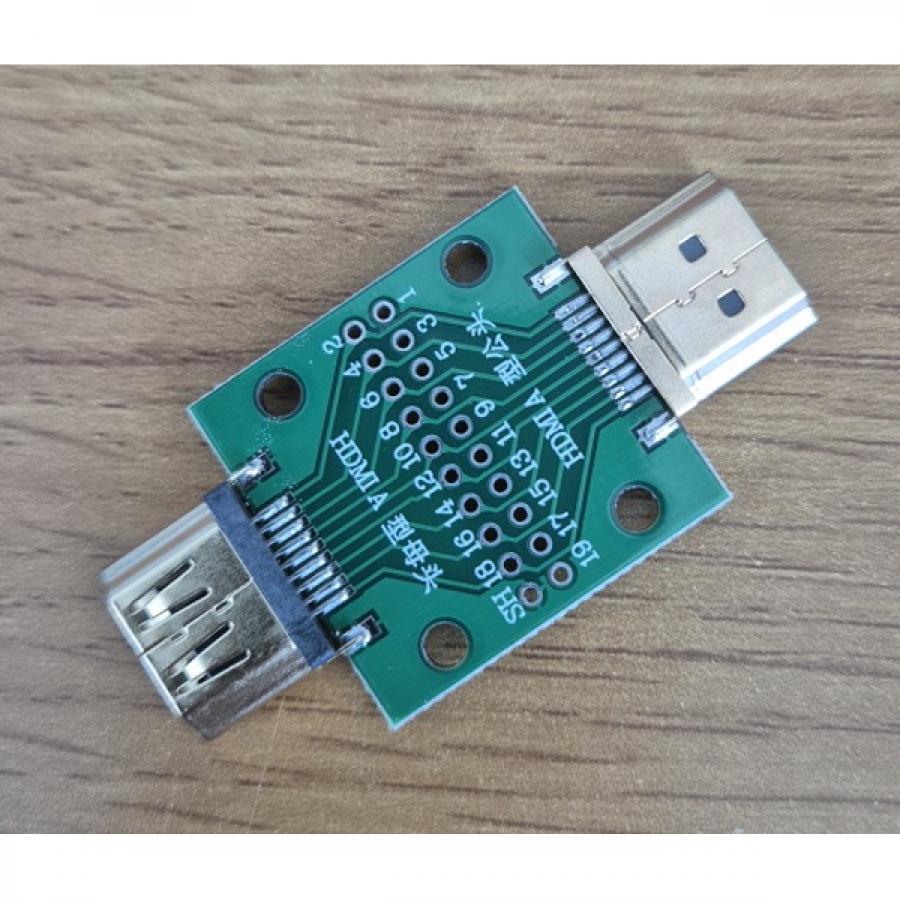 HDMI 커넥터 연결용 풀포트 20핀 커넥터 [PN-CONPCB-HDMIFP]