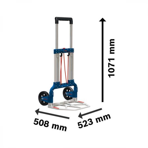 디바이스마트,공구함/작업대/엔클로저 > 공구함/부품함 > 이동공구함 > 보쉬 이동공구함,보쉬 BOSCH,보쉬 알루미늄 트롤리,알루미늄으로 제작, 접이식 손잡이와 바퀴로 공간성 우수 / 호환 가능한 베이스 플레이트와 탄성 밴드로 L-BOXX 운반 가능 / 지면 하중 지지력 125 kg, 계단에서의 하중 지지력 60 kg