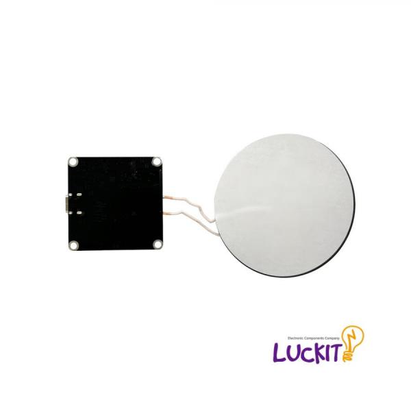 디바이스마트,MCU보드/전자키트 > 전원/신호/저장/응용 > 충전/배터리/전원,럭킷,12V 5A USB C TYPE QI 프로토콜 무선충전 모듈,입력전압 : DC12V(±0.5V) / 입력전류 : 5A / LED 표시(R,G)