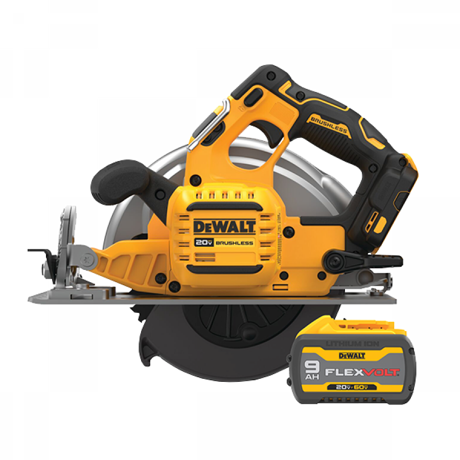 FLEXVOLT 브러쉬리스 원형톱 DCS573X1 배터리1개 (20V/9.0Ah)