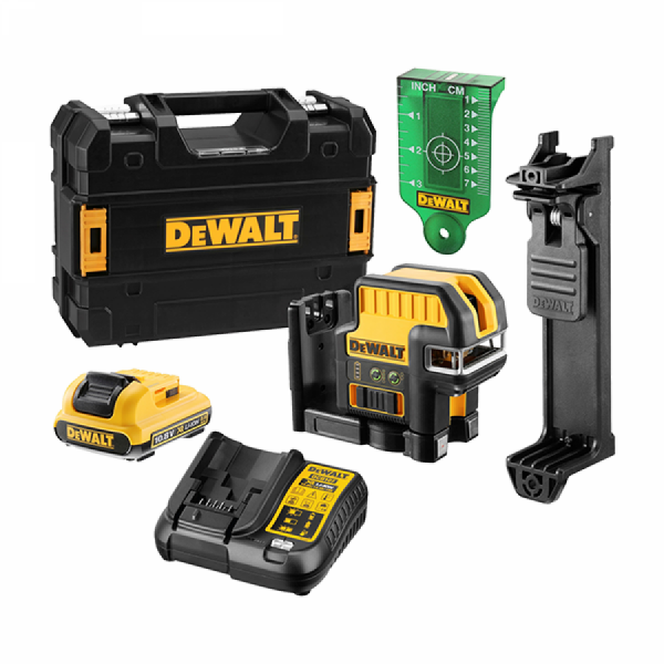 디바이스마트,계측기/측정공구 > 측정용 공구/장비 > 수평계/경사계/각도기,디월트,크로스라인 5포인트 그린레이저 키트 DCE0825D1G 베터리1개 (12V/2.0Ah),전압 12V MAX / 레이져 등급 Class2,510~530nm / 방진 방습 등급 IP65 / 작업거리 30m 최대 50m / 무게 0.9Kg 본체만
