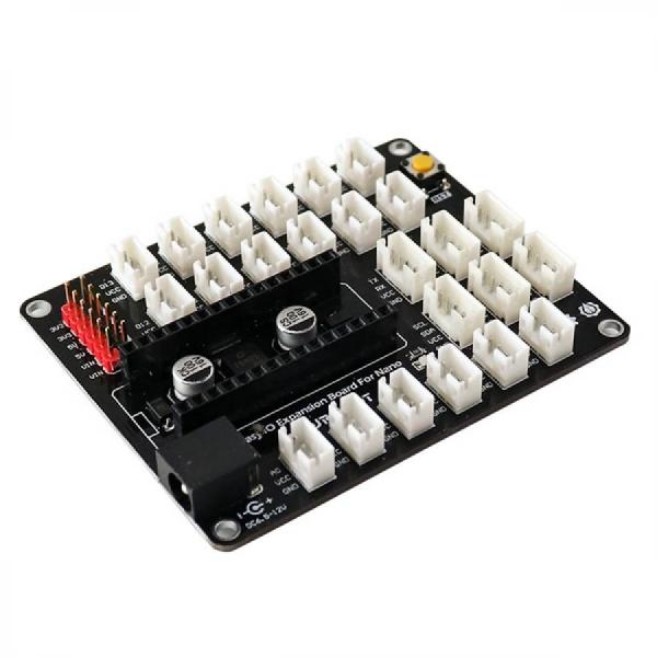 디바이스마트,오픈소스/코딩교육 > 아두이노 > 아두이노 호환쉴드,YwRobot,아두이노 Nano용 방극성 IO 확장보드 [ARD090922],크기: 76×61mm / 홀 간격: 2800×2200mil (71.12×55.88mm) / 역극성 방지 설계 / PH2.0 커넥터는 잘못 꽂을 일이 없어 시간 절약