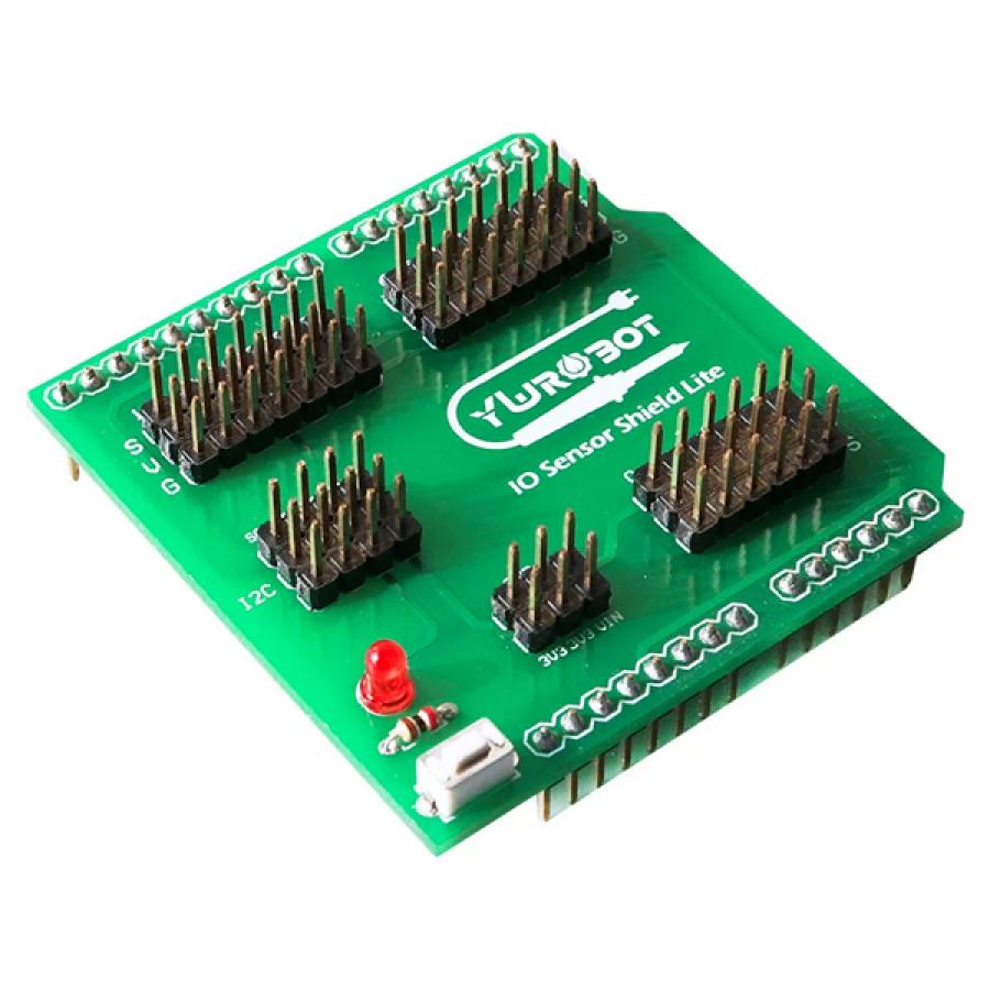 아두이노 UNO용 센서 IO 확장보드 검정 핀 조립 키트 [ARD090930]