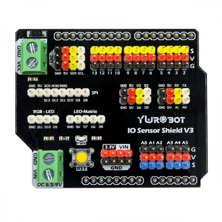 아두이노 UNO V3용 IO 센서 확장 쉴드 [ARD200947]