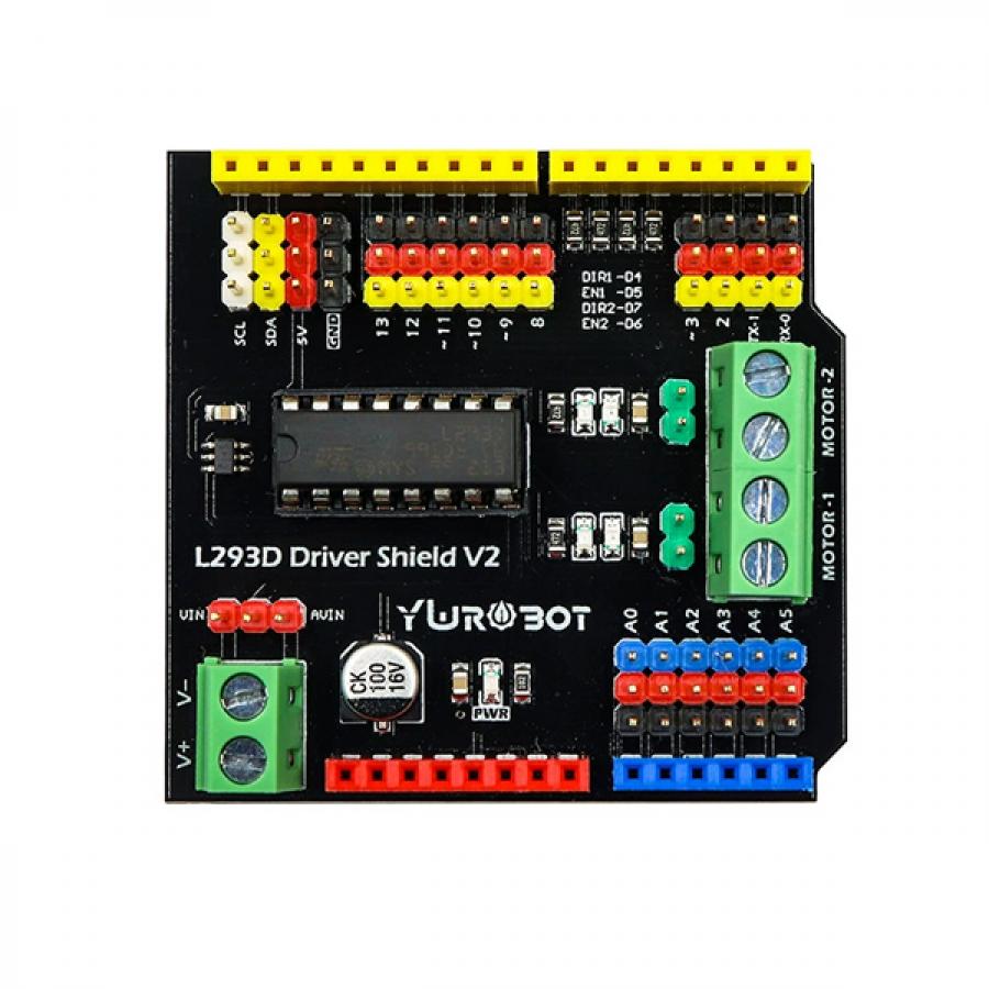 아두이노 호환 L293D DC 모터 드라이버 확장보드 [ARD200956]