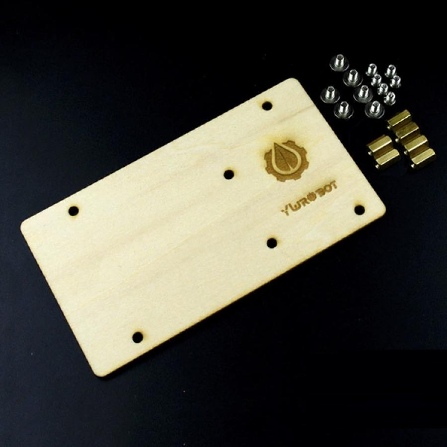 아두이노 Mega 2560용 개발보드 보호 케이스 바닥판 목재 [ARD080921]