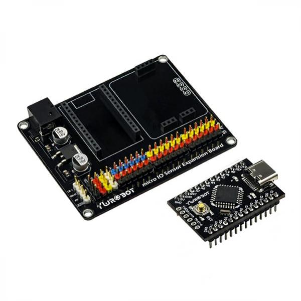 디바이스마트,오픈소스/코딩교육 > 아두이노 > 아두이노 호환보드,YwRobot,아두이노 호환 디스플레이 개발 키트 [ARD200945],Micro I0 확장보드+Micro 개발 보드+약 1m Type-C to USB 데이터 케이블 포함