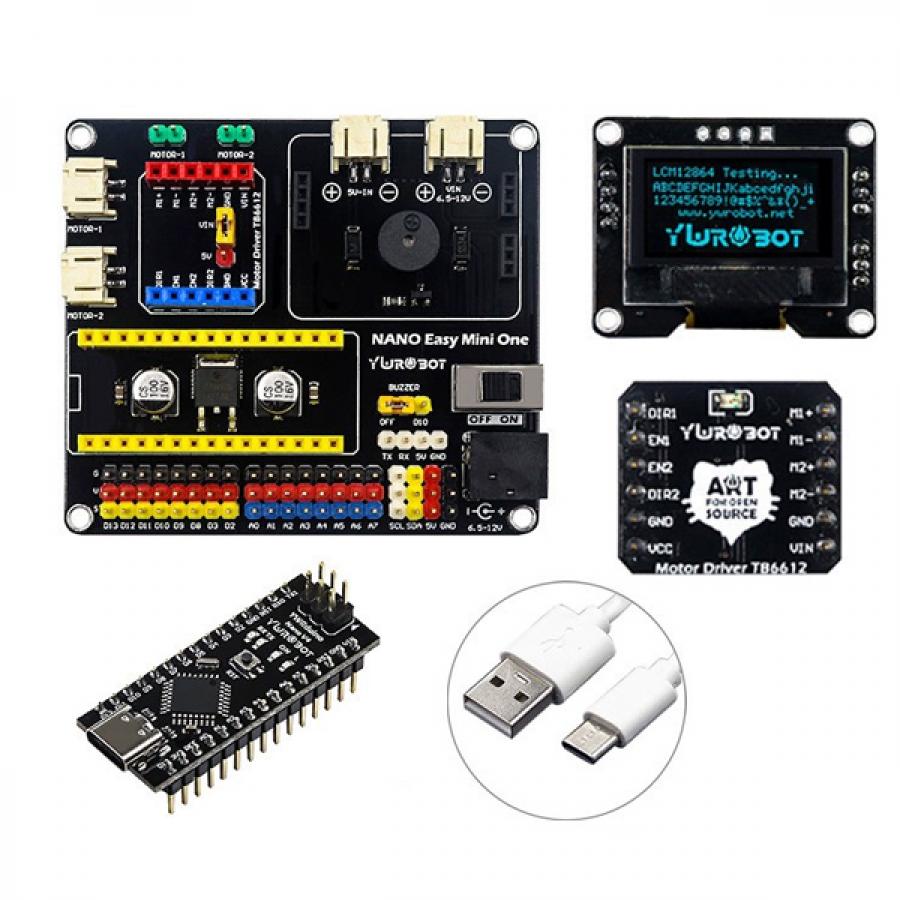 아두이노 Nano 호환 확장 키트 (Nano V4 개발보드 포함) [ARD210990]
