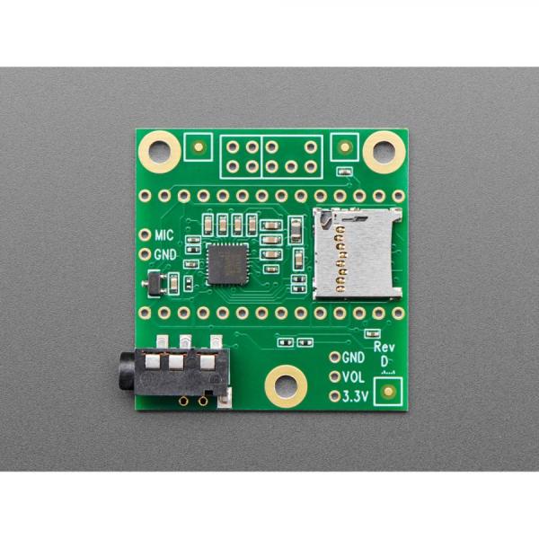 디바이스마트,MCU보드/전자키트 > 음악/앰프/녹음 > 기타,Adafruit,Audio Adapter Board for Teensy 4.x [ada-4384],Teensy 4.x용 오디오 어댑터 보드 / 고품질 16비트, 44.1kHz 샘플 레이트(CD 품질) 오디오 추가