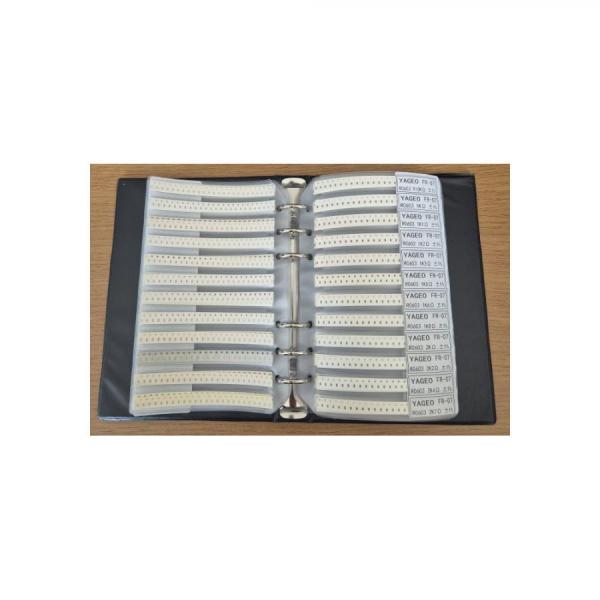 디바이스마트,RLC/수동소자 > (R) 저항 > 저항 샘플키트 > 칩저항 키트,네오틱스,0603(1608) 칩 저항 샘플 북(PN-RB0603-8500),1% 칩(SMD) 저항 0Ω~10MΩ 총8500개 구성 / 일반 사용자 및 엔지니어를 위한 칩(SMD) 샘플 저항 모음 책(Book) 입니다.