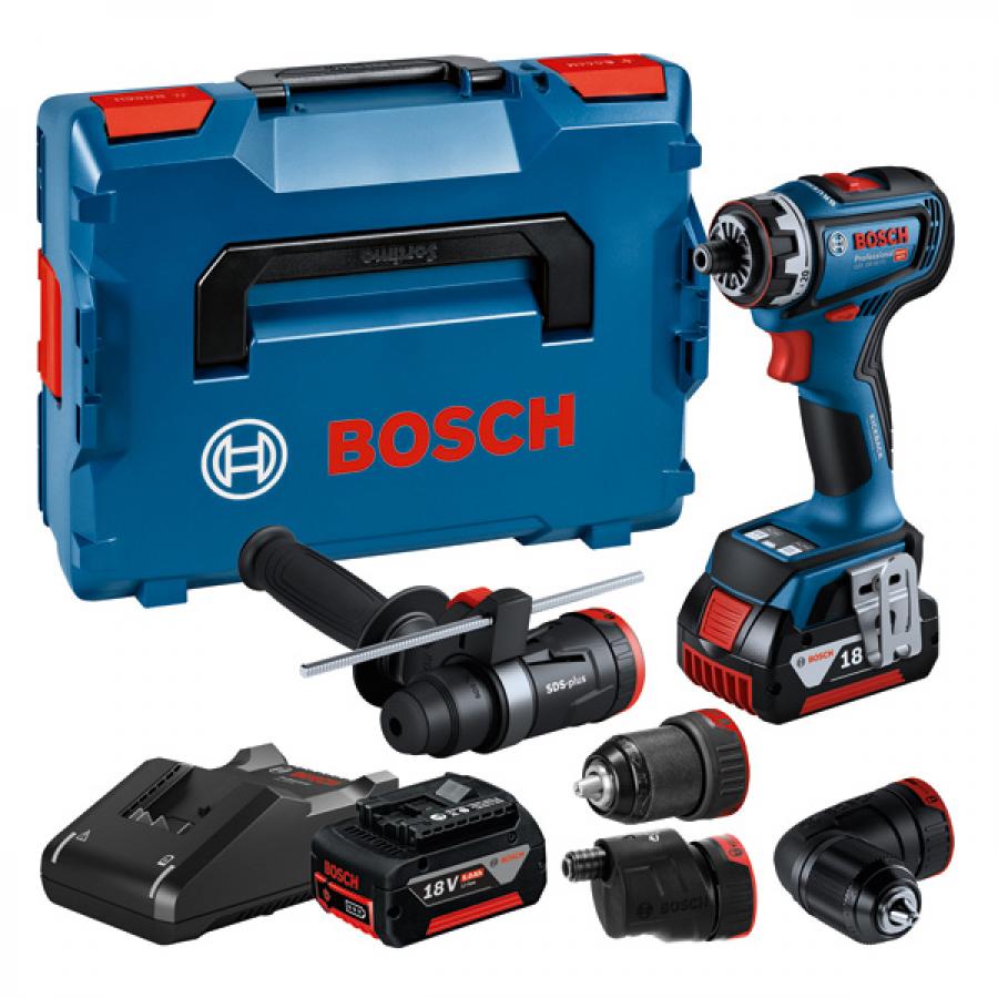 보쉬 충전 드릴 드라이버 GSR 18V-90 FC 배터리2개 (18V/5Ah)