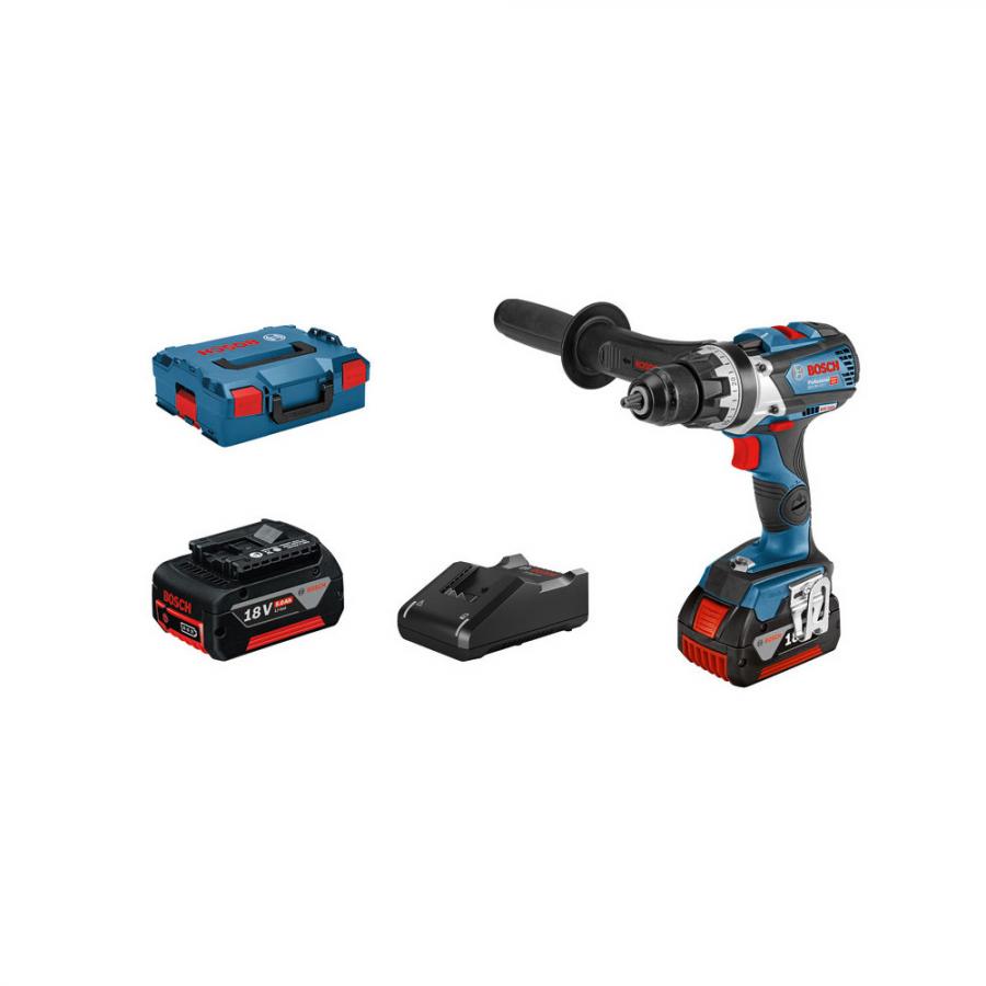 보쉬 충전 드릴 드라이버 GSR 18V-110 C 배터리2개 (18V/5Ah)