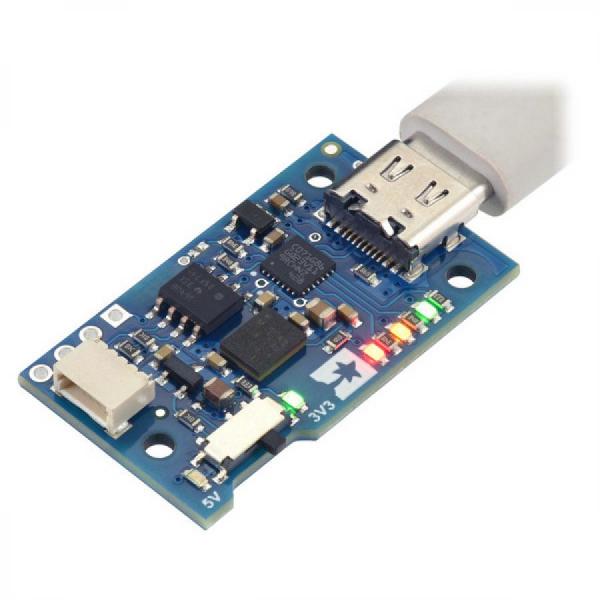 디바이스마트,MCU보드/전자키트 > 통신/네트워크 > 절연 통신,Pololu,Pololu Isolated USB-to-I²C Adapter with Isolated Power #5397,5V 또는 3.3V 절연 전원 공급 / 클록 스트레칭과 1MHz 이상의 I²C 클록 속도 지원 / USB Type-C 커넥터