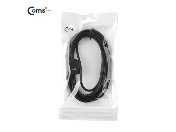 디바이스마트,케이블/전선 > USB 케이블 > 연장케이블(MF) > USB 2.0 micro B타입(5핀) 연장케이블,Coms,Micro USB 케이블(연장 M/F) 2M [IT113],micro 5핀(F) to micro 5핀(M) 타입 연장 케이블 / 색상 : 블랙