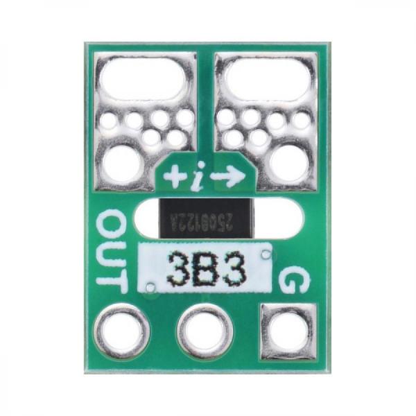 디바이스마트,MCU보드/전자키트 > 센서모듈 > 전압/전류센서,Pololu,ACS37042KLHBLT-030B3 Current Sensor Micro Carrier -30A to +30A, 3.3V #5451,5핀 SOT-23 패키지의 ~1.6 mΩ 전류 경로 저항과 150 kHz 대역폭을 갖추고 있습니다 / 범위 : ±30A(양방향) / 공급 전압 : 3.0V ~ 3.6V / 감광도 : 44mV/A / 영점 : 1.65V / 크기 : 0.3x0.4인치