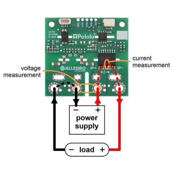 디바이스마트,MCU보드/전자키트 > 센서모듈 > 전압/전류센서,Pololu,ACS37800KMACTR-030B3-I2C Power Monitor Carrier with Secondary I²C Isolation #5410,ACS37800KMACTR-030B3-I2C 절연 전력 모니터링 IC 탑재 / AC 및 DC 시스템의 전압, 전류, 전력 및 기타 매개변수 모니터링 / −30A ~ +30A의 양방향 전류 측정 제공