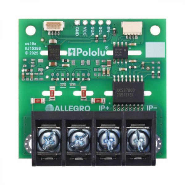 디바이스마트,MCU보드/전자키트 > 센서모듈 > 전압/전류센서,Pololu,ACS37800KMACTR-030B3-I2C Power Monitor Carrier with Secondary I²C Isolation (Soldered Terminal Block) #5411,단자대 납땜 / ACS37800KMACTR-030B3-I2C 절연 전력 모니터링 IC 탑재 / AC 및 DC 시스템의 전압, 전류, 전력 및 기타 매개변수 모니터링 / −30A ~ +30A의 양방향 전류 측정 제공