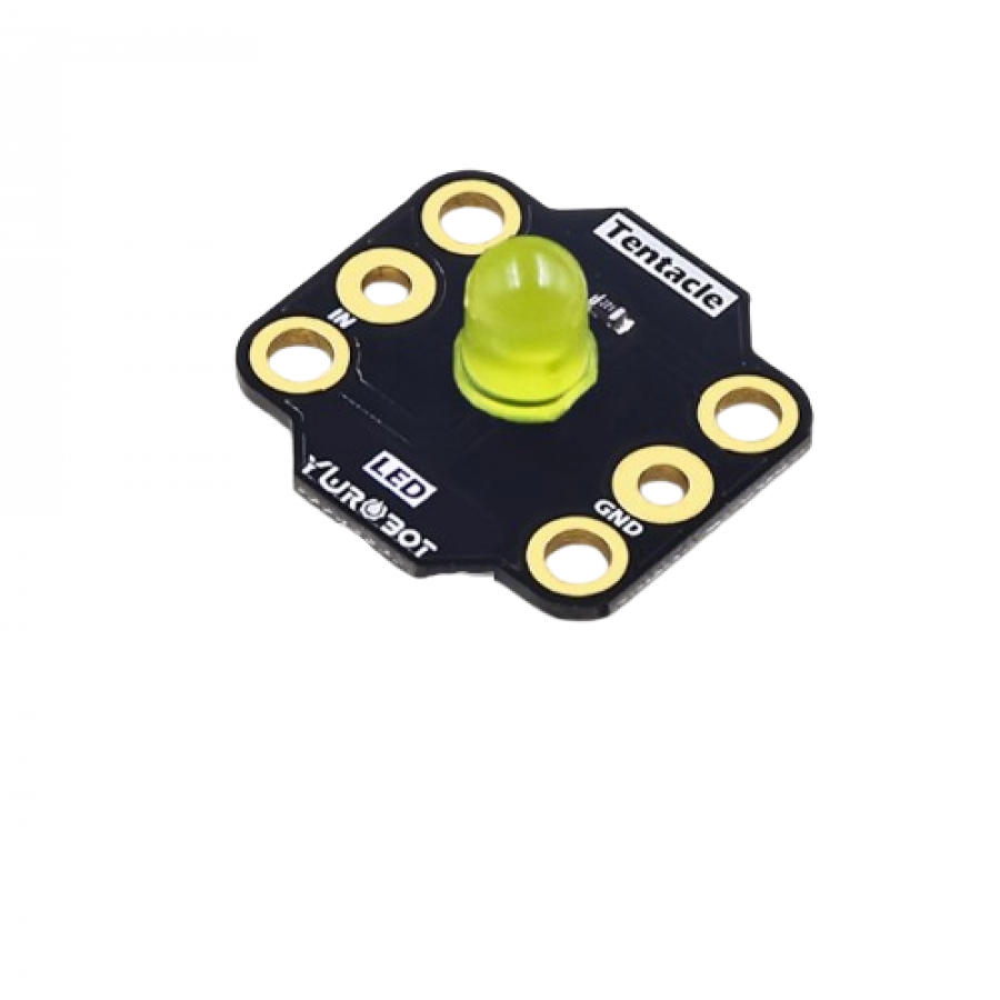 마이크로비트 호환 8mm LED 모듈 (노란색) [BRD200064]