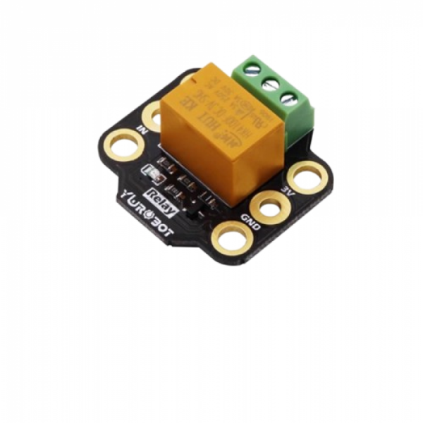 디바이스마트,오픈소스/코딩교육 > Micro:Bit > 마이크로비트 센서/모듈,YwRobot,마이크로비트 호환 1채널 릴레이 모듈 [BRD090030],고전압 장치를 제어할 수 있는 1채널 릴레이 제어 모듈입니다.