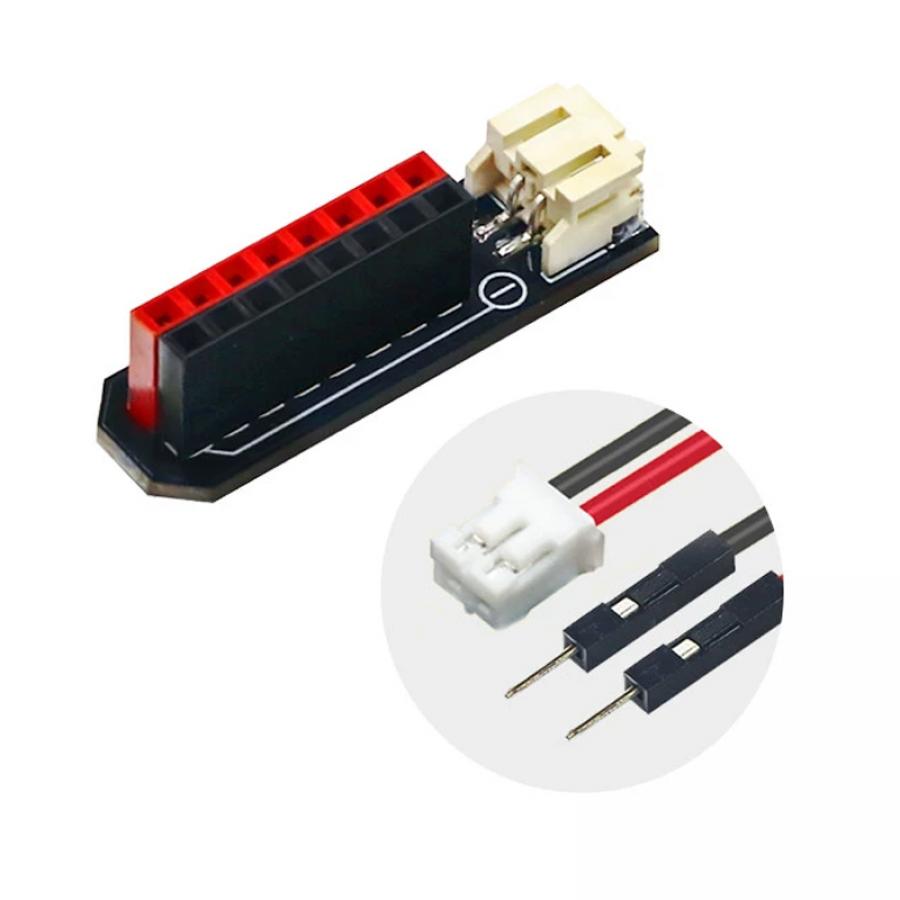 아두이노 전원 확장 모듈 PH2.0 (암 헤더/와이어 포함) [PWR200223]