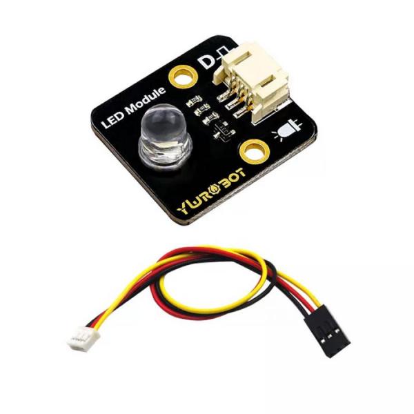 디바이스마트,MCU보드/전자키트 > 디스플레이 > LED,YwRobot,아두이노용 8mm LED 조명 모듈 + 와이어 (흰색) [YEA200086],역전원 보호 인터페이스 / 크기 : 28 x 25mm / 고정 홀 : 3mm / 홀 간격 : 17.78mm / 전압 :  5V