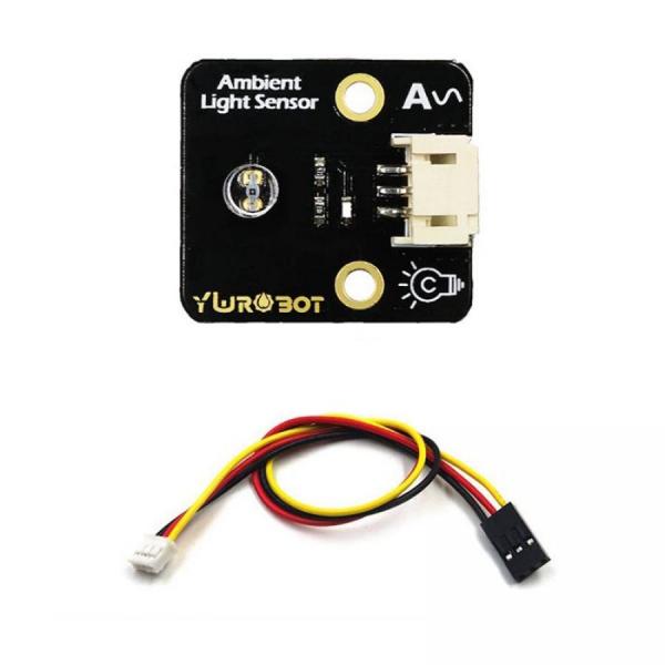 디바이스마트,MCU보드/전자키트 > 센서모듈 > 빛/조도/컬러/UV > 빛/조도/CdS센서,YwRobot,아두이노용 YEA 시리즈 조도 센서 + 와이어 [YEA200106],크기 : 28 x 25mm / 무게 : 약 3.1g / 고정 홀 : 3mm / 홀 간격 : 17.78mm / 전압 : 3.3V - 5V / PH2.0