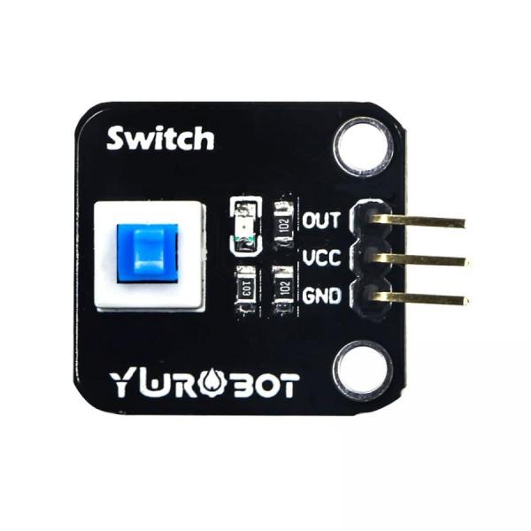 디바이스마트,MCU보드/전자키트 > 버튼/스위치/제어/RTC > 버튼/스위치/조이스틱,YwRobot,아두이노용 셀프락 스위치 버튼 센서 모듈 (레벨 전환용) [ELB200049],크기 : 23 x 20mm / 무게 : 약 2.9g / 고정 홀 : 3mm / 홀 간격 : 16mm / 전압 : 3.3V, 5V