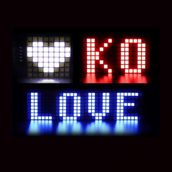 디바이스마트,오픈소스/코딩교육 > 아두이노 > 아두이노 LED/LCD모듈,YwRobot,아두이노 MAX7219 8X8 도트 매트릭스 모듈 (흰색) [DIS090039],아두이노 호환 / 전압 : 5V / 디스플레이 : 분리형 8X8 도트 매트릭스 / 인터페이스 : SPI / 사이즈 : 3.2cm X 3.2cm X 1.4cm