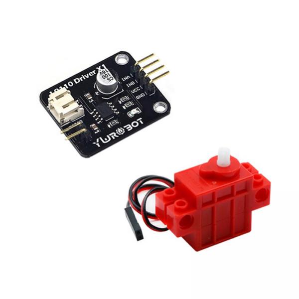 디바이스마트,MCU보드/전자키트 > 버튼/스위치/제어/RTC > 모터/모터컨트롤,YwRobot,L9110 긱 레드 모터 드라이버 모듈 [ELB200096],모듈 + 긱 레드 모터 / 크기 : 26x22mm / 무게 : 4g / 홀 고정 : 3mm / 홀 간격 : 15mm / 작동 전압 : 5V