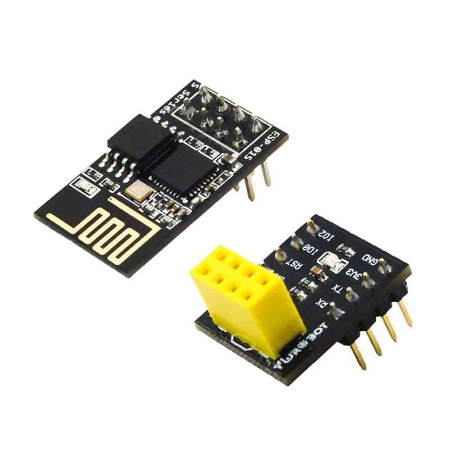 아두이노용 ESP8266 무선 WiFi 시리얼 모듈 + 미니 어댑터 보드 세트 [ELB200117]