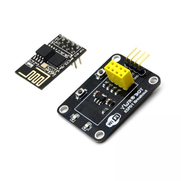 디바이스마트,MCU보드/전자키트 > 통신/네트워크 > 와이파이,YwRobot,아두이노용 ESP8266 무선 WiFi 시리얼 모듈 + 어댑터 보드 세트 [ELB200118],RF 성능을 갖춘 산업용 WIFI 모듈 2.4G 온보드 안테나 / ESP-01s 어댑터 보드 포함 / 크기 : 24x15mm / 작동 전압 : 3.3V / 작동 전류 : 300mA  / 보드 크기 : 38x28mm