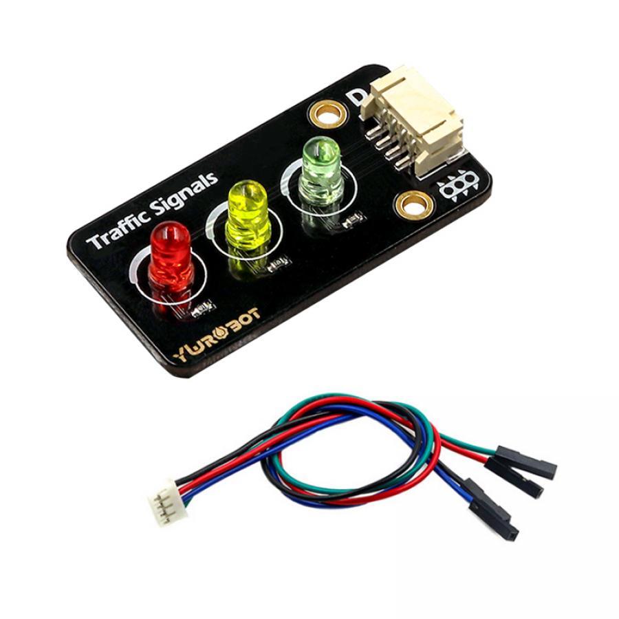 아두이노 LED 신호등 모듈 + 와이어 [YEA200130]