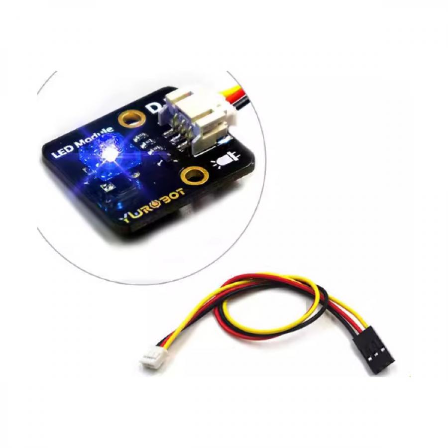 아두이노 5V LED 모듈 (Blue) + 와이어 [YEA200092]