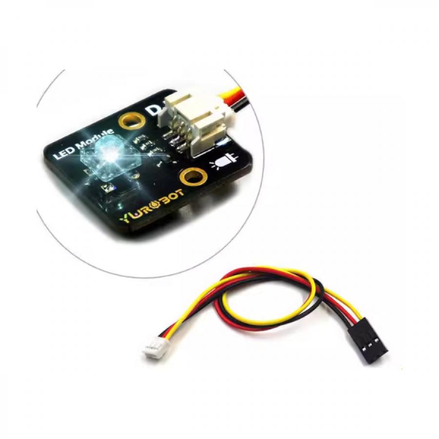 아두이노 5V LED 모듈 (White) + 와이어 [YEA200096]
