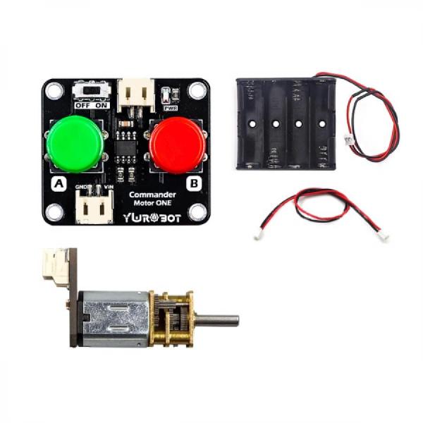 디바이스마트,기계/제어/로봇/모터 > 모터드라이버 > DC모터 드라이버 > 100W 이하 DC모터 드라이버,YwRobot,TT 모터/N20 원격 제어 모듈 + 배터리 홀더 + N20 모터 + 케이블 [ELB200052],모터 정방향 및 역방향 제어 모듈 + 4AA 배터리 홀더 + N20 DC감속모터 300 rpm + PH2.0 케이블 / 프로그래밍 필요 없이 전원 켜면 바로 제어 가능 / 모듈 크기 : 39 x 34mm / 무게 : 8.1g / 전압 : 5V