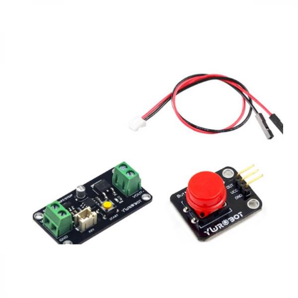 디바이스마트,MCU보드/전자키트 > 버튼/스위치/제어/RTC > 버튼/스위치/조이스틱,YwRobot,DIY 전자 제작용 토글 스위치 모듈 (납땜된 전선 단자 포함) + 버튼 모듈 + 케이블 세트 [ELB200112],전자 스위치 모드 / 낮은 대기 전류 / 고전력 MOS 튜브 출력 / 크기 : 48 x 25mm / 무게 : 약 9g / 입력 전압 : 3.6-24V