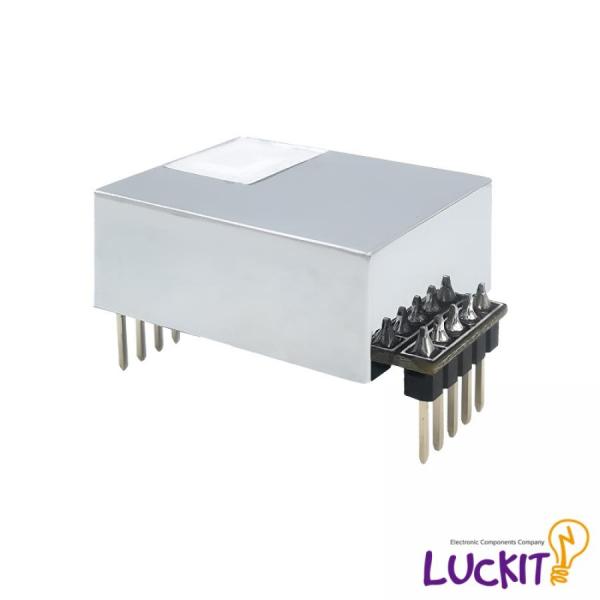 디바이스마트,MCU보드/전자키트 > 센서모듈 > 먼지/가스/연기/불꽃 > 가스/공기질/연기센서,럭킷,NDIR 이산화탄소 CO2 농도 측정 0ppm - 5000ppm 모듈,입력 전압 : DC 4.5V~5.5V / 정확도 : 1ppm / 범위 : 0ppm~5000ppm