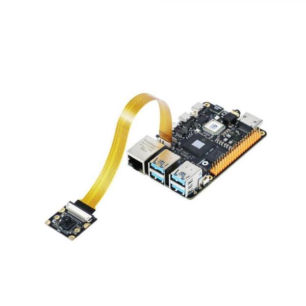 디바이스마트,MCU보드/전자키트 > 인공지능/임베디드/산업용 > 인공지능/머신러닝 > 인공지능 개발보드/모듈/키트,D-Robotics,RDK X5용 IMX219 8MP 카메라 모듈 RS800W,8MP 고해상도 이미지 / Sony IMX219 센서 탑재 / 3280×2464 해상도 / RDK X5 보드 전용 / MIPI-CSI 인터페이스 / 120도 광각 렌즈 / 왜곡률 3.6% 미만 / 얼굴 인식·객체 추적·스마트 감시 최적 / 초점 거리 1.88mm / 소형·경량 설계 / AI 비전·로봇·엣지 컴퓨팅용