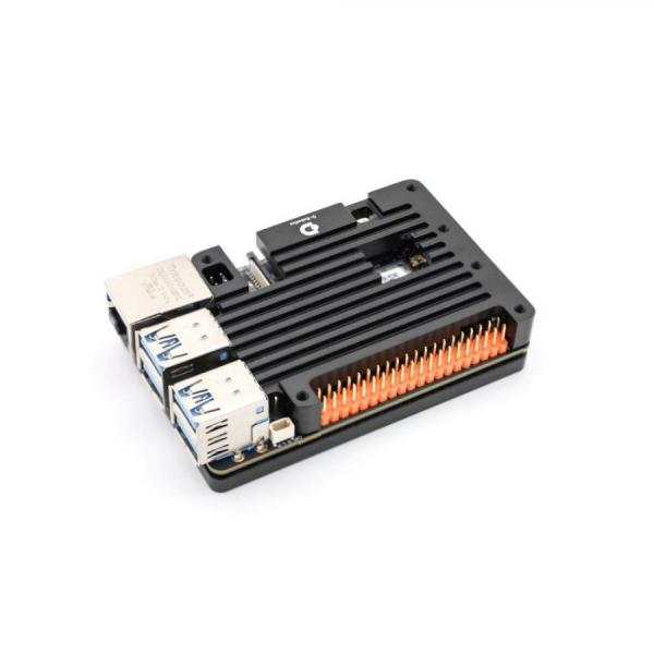 디바이스마트,MCU보드/전자키트 > 인공지능/임베디드/산업용 > 인공지능/머신러닝 > 인공지능 확장보드/액세서리,D-Robotics,RDK X5용 메탈 쿨링 케이스(블랙),RDK X5 전용 금속 케이스 / 견고한 블랙 하우징 / 효과적인 열 방출 구조 / 포트·안테나용 정밀 컷아웃 / 나사 4개로 간단 고정 및 분리 / OpenMV, K210, RS400W, 선형 CCD 모듈 호환 마운트 포함 / 눈금 힌지 구조로 각도 보정 유지 / 전자 대회 및 반복 셋업에 이상적 / 신호 간섭 방지 설계 / 통풍 가능한 환경에서 사용 권장