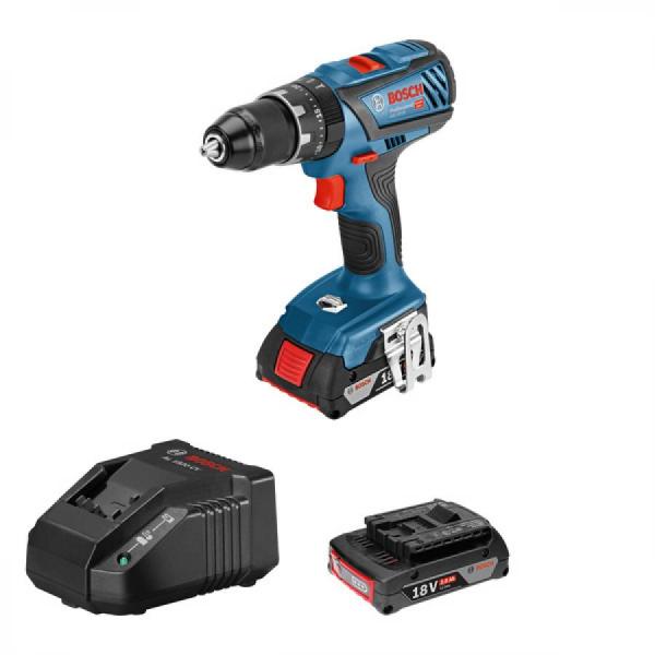 디바이스마트,수공구/전자공구/전동공구 > 전동/엔진공구 > 충전공구 > 충전드릴/햄머드릴,보쉬 BOSCH,보쉬 충전 임팩트 드릴 드라이버 GSB 18V-28 배터리2개,전압 18V / 최대토크 63Nm(강성), 28Nm(연성) / 무부하속도 0-500, 0-1900 rpm / 타격률 28500 bpm / 최대드릴링직경(목재) 38mm / 중량 1.5Kg 2.0A 배터리 장착시