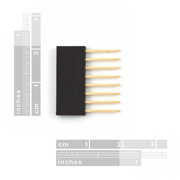 디바이스마트,오픈소스/코딩교육 > 아두이노 > 아두이노 케이스/악세사리,SparkFun,Arduino Stackable Header - 8 Pin [PRT-09279],8핀 암 헤더 / 아두이노 쉴드 쌓아 올리는데 사용 / 핀 간격 : 0.1인치