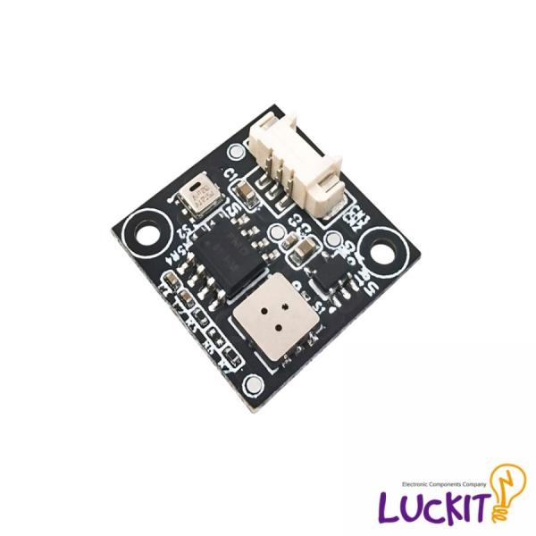 디바이스마트,MCU보드/전자키트 > 센서모듈 > 먼지/가스/연기/불꽃 > 가스/공기질/연기센서,럭킷,공기질 SMOKE, VOC, ALCOHOL, TEMPERATURE, HUMIDITY 감지 센서 모듈,입력 전압 : DC 3.3V / 범위 : 0ppm ~ 500ppm / 응답시간 : 5s 이하