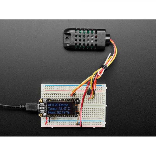 디바이스마트,MCU보드/전자키트 > 센서모듈 > 온도/습도 > 온습도겸용,Adafruit,AM2301B - Wired Enclosed AHT20 - Temperature and Humidity Sensor [ada-5181],온도 및 습도 센서 / 전원 공급 : 2.5V ~ 5.5V / 아두이노, 라즈베리파이 호환 / 상대 습도 : ±2%, 20~80% RH / 사용 온도: -40ºC – 80ºC