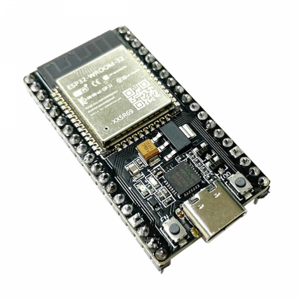 디바이스마트,오픈소스/코딩교육 > 파이썬/IoT 개발 보드 > ESP32,SMG,ESP32 NodeMCU-32S Lua WiFi IoT 개발보드(USB Type-C) [THC-ESP02],ESP-32S 모듈 탑재 (듀얼코어 240MHz) / WiFi + Bluetooth (무선 통신 통합 지원) / 4MB Flash / USB Type-C (C 타입) / CP2102 드라이버 / Lua Script, Arduino IDE, MicroPython 등 다양한 개발환경 호환