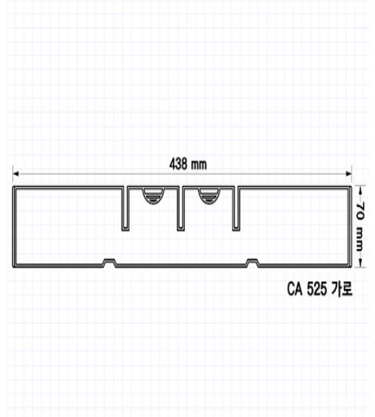 CA525용 칸막이 사이즈: 314*70